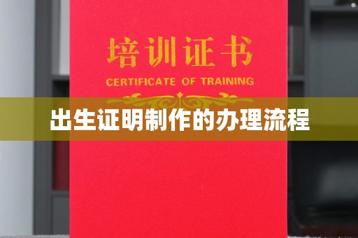 月湖出生证明制作的办理流程